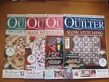 Today quilter magazines for sale  ROMSEY