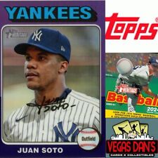 2024 Topps Heritage REFRACTOR HOT BOX PÚRPURA Paralelos RADIOCONTROL ¡Completa tu conjunto! segunda mano  Embacar hacia Argentina