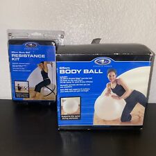 Bola corporal de ejercicio Athletic Works 65 cm borde de cristal + kit de resistencia adaptable segunda mano  Embacar hacia Argentina