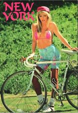 Nueva York Niña Postal Riesgo Rubia Bikini Bicicleta Raleigh Años 80 Años 90  segunda mano  Embacar hacia Argentina