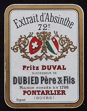 Ancienne étiquette absinthe d'occasion  Nantes-