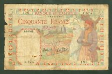 Algerie francs 1941 d'occasion  Nîmes