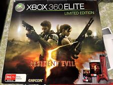 Resident evil 5 Limited Edition Red Xbox 360 Elite Complete in box Game Included, used for sale  Shipping to South Africa