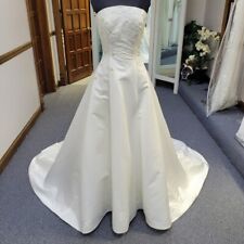 ALLURE EXCLUSIVE WHITE WEDDING DRESS 8 NWOT BRIDAL SHOP SALE ORIG $999  ACE1015 for sale  Shipping to South Africa