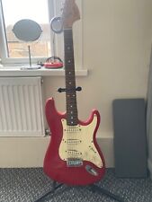 fender squier stratocaster red for sale  SOUTHSEA