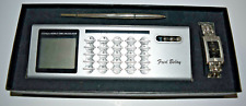 Calculadora Fred Belay relógio e conjunto de caneta para homens comprar usado  Enviando para Brazil