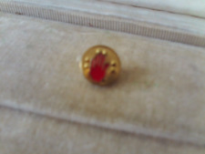 Pin badge red for sale  Shipping to Ireland