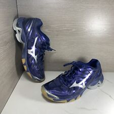 Usado, Zapatos Tenis de Voleibol Mizuno Wave Lightning RX2 Azul para Mujer Talla 8.5 segunda mano  Embacar hacia Argentina