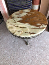 antique marble top coffee table for sale  STANMORE
