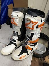 Botas Alpinestars Tech 10 (11, blancas) segunda mano  Embacar hacia Argentina