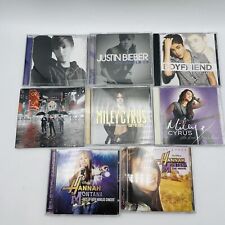 Lote de 8 CDs Pop Rock Miley Cyrus Justin Bieber Jonas Brothers Hannah Montana comprar usado  Enviando para Brazil