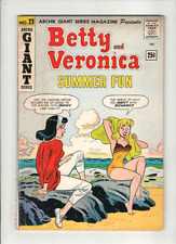 Usado, BETTY & VERONICA SUMMER FUN #23 Fine+, Dan DeCarlo sexy portada y arte, Archie, '63 segunda mano  Embacar hacia Argentina