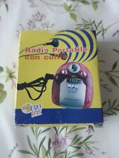 Radio portatile blu usato  Cagliari