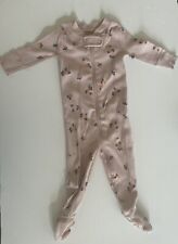 Hanna Andersson Baby Girl Sleeper Soft Pink Footed Sleeper 0-3 Months for sale  Shipping to South Africa
