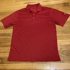 Camiseta polo masculina Nike Golf Dri-Fit tamanho S cor vermelha manga curta (g7), usado comprar usado  Enviando para Brazil