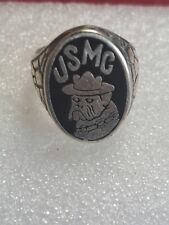 Usmc ring hallmarked for sale  New Milford