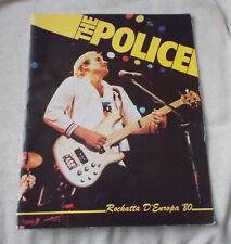 Tour programme police for sale  HARLOW