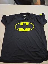 Usado,  Camisa de compresión con logotipo de Batman Under Armour Heat Gear talla M segunda mano  Embacar hacia Mexico