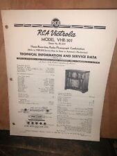 Lista de piezas combinadas de radio fonógrafo de grabación doméstica Rca Victor VHR-307, etc. segunda mano  Embacar hacia Argentina