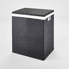 Lined woven hamper for sale  USA