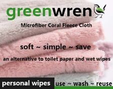 p~wipes washable, reusable, personal wipes, toilet paper & wet wipes alternative for sale  Shipping to South Africa