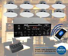 Cafe Restaurant Bluetooth Amplifier Ceiling Speaker System Kit Choose 2,4,8 NEW for sale  Shipping to South Africa