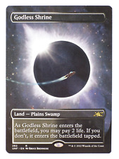 MTG Godless Shrine - Unfinity [Borderless] LP+ for sale  Shipping to South Africa