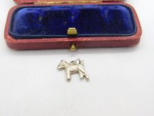 Sterling silver airedale for sale  TETBURY