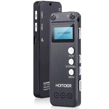 Digital Voice Recorder, Homder USB Professional Dictaphone Voice Recorder (16gb), used for sale  Shipping to South Africa