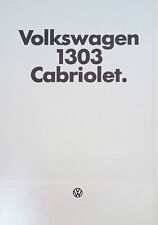 Volkswagen 1303 cabrio gebraucht kaufen  Allmendingen