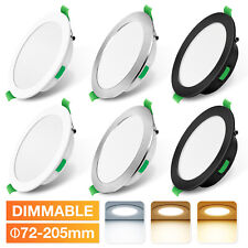 Led recessed downlights for sale  LEICESTER