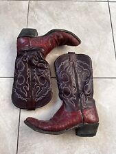 Cowboy boots ostrich for sale  USA