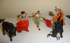 Vintage plastic bullfighters for sale  Shipping to Ireland