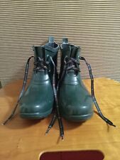 Green gloss boots for sale  New Castle