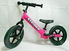 Strider - 12 Sport Balance Bike, Ages 18 Months to 5 Years, Pink (A), used for sale  Spokane