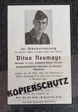 sterbebild 1945 gebraucht kaufen sterbebild 1945 gebraucht kaufen Marktoberdorf