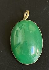 Pendentif cabochon jade d'occasion  Nantes-