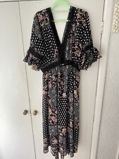 Nasty Gal Dress Size 12 Vintage Style Black  for sale  Shipping to South Africa