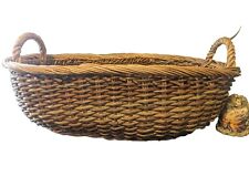 Vtg handwoven rattan for sale  Sioux Falls