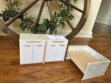 Rainbow High Doll House Kitchen Sink & Counter Cabinet And Couch for sale  Shipping to South Africa