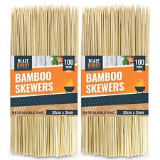 200 bamboo skewers for sale  LEEDS