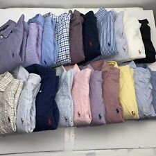 Lote por atacado de 20 camisas masculinas Ralph Lauren com botões médias M, usado comprar usado  Enviando para Brazil
