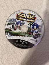 Sonic Generations (Sony PlayStation 3, 2011) PS3 somente disco de videogame, usado comprar usado  Enviando para Brazil