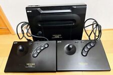 Console de videogame SNK NEO GEO NeoGeo AES ROM excelente com 2 controles de arcade comprar usado  Enviando para Brazil