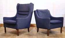 Pair danish armchairs for sale  BLYTH