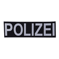 Rückenschild polizei schwarz gebraucht kaufen  Apolda