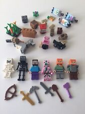 Lego minecraft minifigures for sale  LONDON