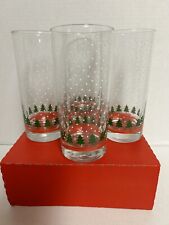 Christmas tree glasses for sale  Saginaw