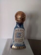 Vintage Jim Beam Whiskey Decanter Bob Hope Desert Classic 1974 GOLF Empty Exc for sale  Shipping to South Africa