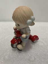 Estatueta Precious Moments - Triciclo Girl on Red, usado comprar usado  Enviando para Brazil